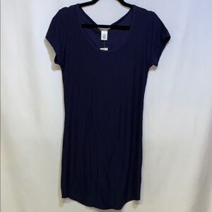 Planet Gold Dark Blue Dress